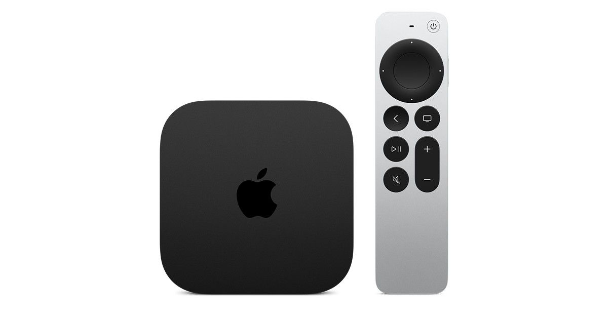 Apple TV 4K fjerde generasjon med Siri Remote