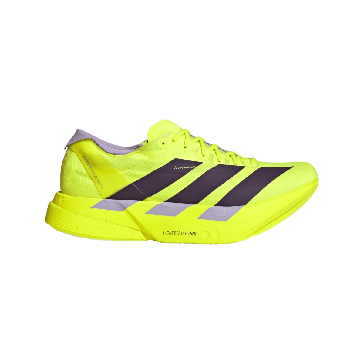 adidas Adizero Adios Pro 4 konkurransesko i gult