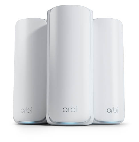 Netgear Orbi 770 mesh-system med tre enheter